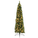Jingle Jollys Christmas Tree 2.1M Corner Xmas Tree Party Decorations 430 Tips-2