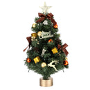 Jingle Jollys Tabletop Christmas Tree 60CM LED Xmas Tree Tree Topper Ornaments-3