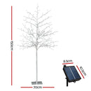 1.5M Christmas Tree 304 LED Solar Jingle Jollys-2
