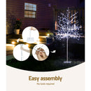 1.5M Christmas Tree 304 LED Solar Jingle Jollys-7