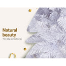 Jingle Jollys Christmas Tree 2.1m 1000 White Tips Xmas Tree Decorations-4