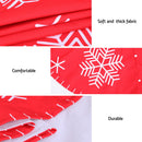 Jingle Jollys Christmas Tree Skirt 90cm Snowflake Ornaments Party Decorations-5
