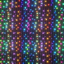 Jingle Jollys 6x3m Christmas Curtain Lights 960 LED RGB Remote Hanging Fairy Backdrop-1
