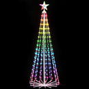1.8M Christmas Tree 265 LED RGB Fairy Lights Jingle Jollys-1