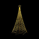 Jingle Jollys Solar Christmas Tree 2.1m 320 LED Net Lights Xmas Trees Decoration-3