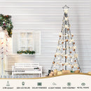 Jingle Jollys Solar Christmas Tree 2.1m 320 LED Net Lights Xmas Trees Decoration-4