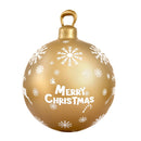 Jingle Jollys Christmas Inflatable Ball Bauble 60cm Outdoor Decoration Gold-2