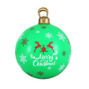 Jingle Jollys Christmas Inflatable Ball Bauble 60cm Outdoor Decoration Green-2
