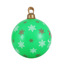Jingle Jollys Christmas Inflatable Ball Bauble 60cm Outdoor Decoration Green-4