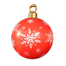 Jingle Jollys Christmas Inflatable Ball Bauble 60cm Outdoor Decoration Red-2
