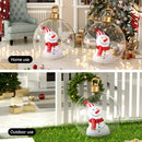 Jingle Jollys Christmas Inflatable Ball 60cm Snowman Decoration Giant Bauble-5