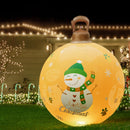 Jingle Jollys Christmas Inflatable Ball 60cm Led Illuminated Snowman Xmas Decor-7