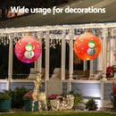 Jingle Jollys Christmas Inflatable Ball 60cm Illuminated Led Snowman Xmas Decor-5