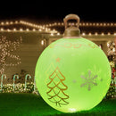 Jingle Jollys Christmas Inflatable Ball 60cm Led Illuminated Xmas Decoration-7