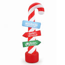 Jingle Jollys Christmas Inflatable Candy Pole 2.4M Illuminated Decorations-3