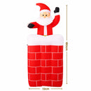 Jingle Jollys Christmas Inflatable Santa Pop Up 1.8M Illuminated Decorations-2