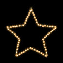 Jingle Jollys Christmas Lights 50cm Star 70 LED Xmas Decorations-1