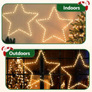 Jingle Jollys Christmas Lights 50cm Star 70 LED Xmas Decorations-5