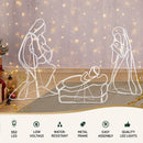 1.12M Christmas Lights Motif 552 LED Rope Light Outdoor Decoration Jingle Jollys-4