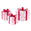 3 PCS Christmas Lights 70 LED Fairy Light Gift Box Jingle Jollys-3