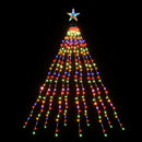 Jingle Jollys 2.5M Christmas Lights Waterfall String Light 300 LED Star Topper-3