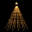 Jingle Jollys 2.5M Christmas Lights Waterfall String Light 300 LED Star Topper-3