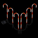 42 LED 6 PCS Christmas Lights Path Ground Light Garden Decorations Jingle Jollys-1