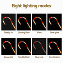 42 LED 6 PCS Christmas Lights Path Ground Light Garden Decorations Jingle Jollys-6