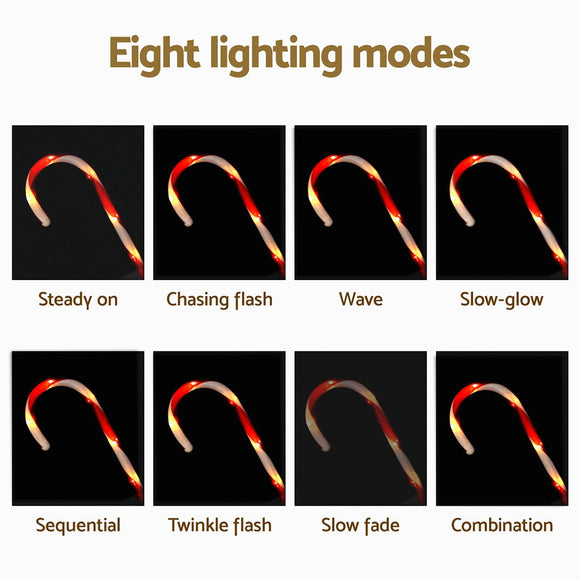 42 LED 6 PCS Christmas Lights Path Ground Light Garden Decorations Jingle Jollys