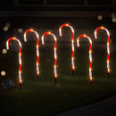 42 LED 6 PCS Christmas Lights Path Ground Light Garden Decorations Jingle Jollys-7