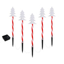 25 LED 5 PCS Christmas Lights Path Ground Light Garden Decorations Jingle Jollys-3