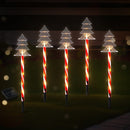25 LED 5 PCS Christmas Lights Path Ground Light Garden Decorations Jingle Jollys-7