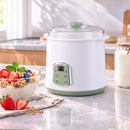Devanti 2-in-1 Yoghurt Maker and Fermenter 2L with Greek Yoghurt Strainer Soft Cheese Machine-1