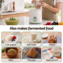 Devanti 2-in-1 Yoghurt Maker and Fermenter 2L with Greek Yoghurt Strainer Soft Cheese Machine-8