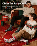 Advent Calendar 2025 Adult Men 24 Days of Christmas Cotton Socks US 7 - 13 Fun Christmas Sock Advent Calendar for Men Funny Gifts for Dad Boyfriend Husband Brother Random Socks Gift Box - RnR Galore
