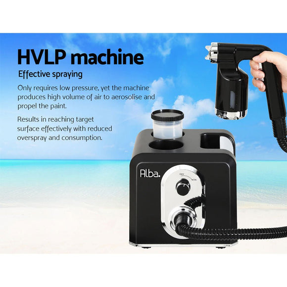 Alba. Spray Tan Machine Tent Sunless Spray Gun HVLP System Professional - RnR Galore