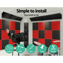 Alpha Acoustic Foam 60pcs Corner Bass Trap Sound Absorption - RnR Galore