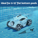 Aqua Buddy Robotic Pool Cleaner Automatic Floor Vacuum Robot Swimming Cordless - RnR Galore