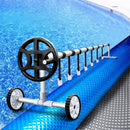 Aquabuddy Pool Cover 500 Micron 6.5x3m Silver Swimming Pool Solar Blanket 4m Roller - RnR Galore