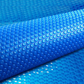 Aquabuddy Pool Cover 8x4.2m 400 Micron Swimming Pool Solar Blanket Blue - RnR Galore