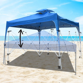 Arcadia Furniture 3M x 3M Outdoor Folding Tent - Navy - RnR Galore
