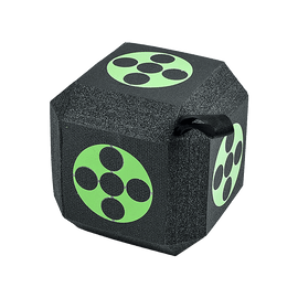 Archery 3D Dice Target Cube Reusable 18 Sides 23CM Self Healing XPE Foam Target - RnR Galore