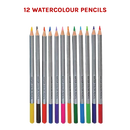 Art Sketch Pencils Oil Drawing Colouring Graphite Charcoal Pencil Set 72pcs/set - RnR Galore
