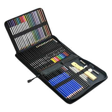 Art Sketch Pencils Oil Drawing Colouring Graphite Charcoal Pencil Set 72pcs/set - RnR Galore