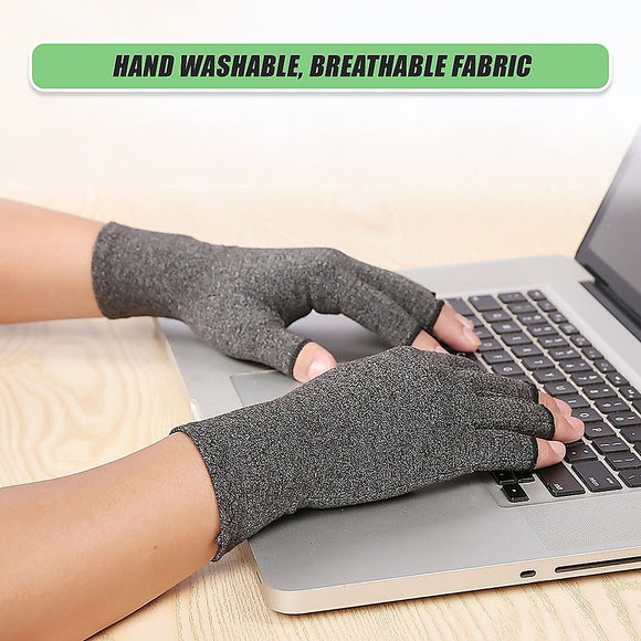 Arthritis Gloves Compression Joint Finger Hand Wrist Support Brace - Large - RnR Galore