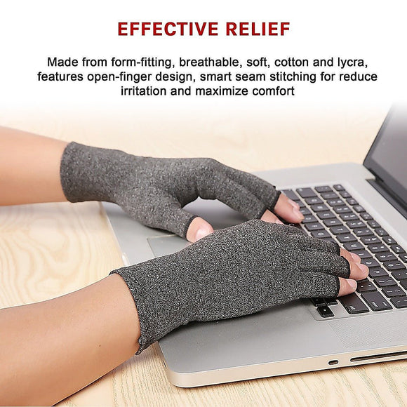 Arthritis Gloves Compression Joint Finger Hand Wrist Support Brace - Small - RnR Galore