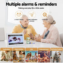 Artiss 10" Digital Day Clock Alarm Calendar Dementia Date Week Desk Clocks White - RnR Galore
