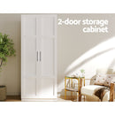 Artiss 2 Door Buffet Sideboard Cupboard Cabinet Pantry White - RnR Galore