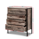 Artiss 4 Chest of Drawers - BARNLY - RnR Galore
