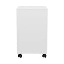 Artiss 5 - Drawer Filing Cabinet Mobile Rolling Storage Cabinet Chest of Drawers Stand White - RnR Galore